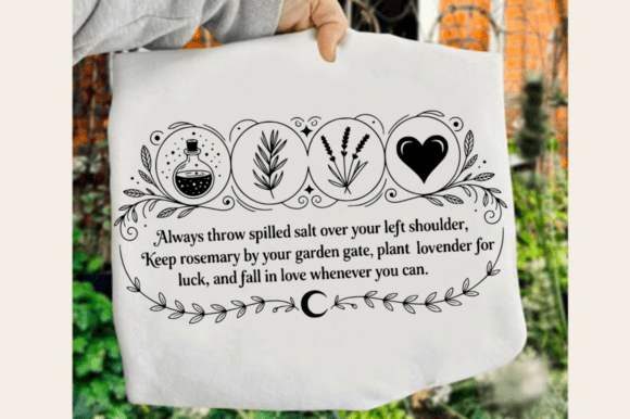 Always Throw Spilled Salt over Your Left: Graphics & Crafts
