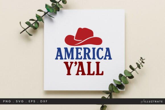 America Y’all SVG Clipart for Crafts & Graphics