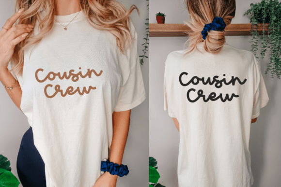 Cousin Crew SVG: Graphics for Crafts & Branding