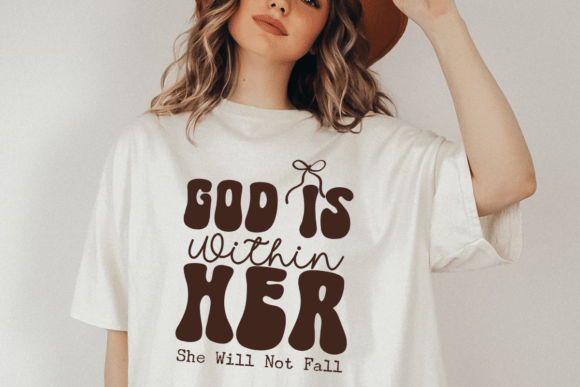 God Is Within Her SVG: Crafts & Graphics for Local Branding