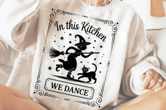 In This Kitchen We Dance SVG Design: Graphics for Crafts
