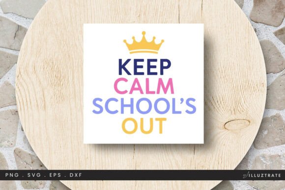 Schools Out SVG: Graphics for Crafts & Local Branding