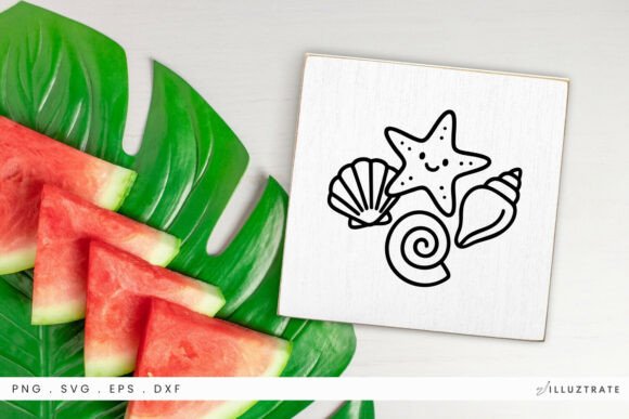 Sea Shells SVG Clipart for Crafts & Graphics